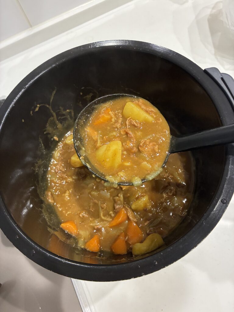 ホットクックで作ったカレー